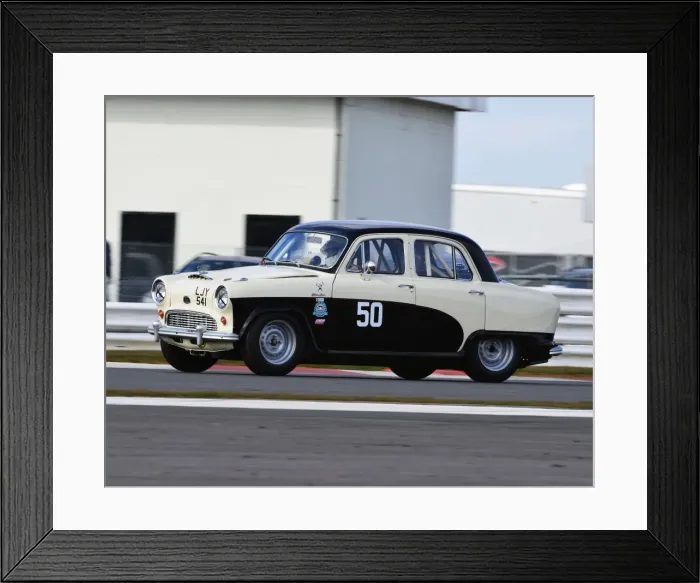 Framed Print : CJ3 2043 Peter Blanchett, Austin A50