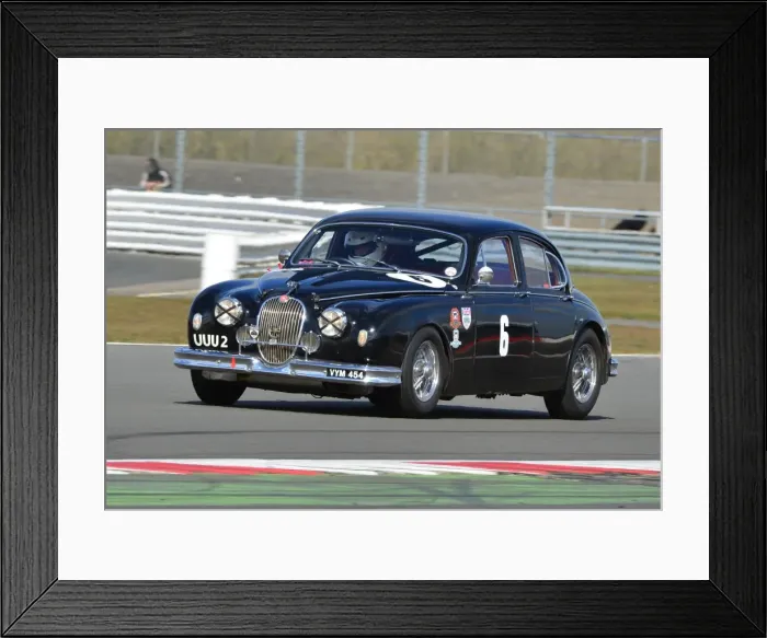 Framed Print : CJ3 2104 Nigel Webb, Anthony Reid, Jaguar Mk 1, VYM 454 Framed Print : CJ3 2104 Nigel Webb, Anthony Reid, Jaguar Mk 1, VYM 454