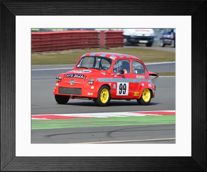 Framed Print : CJ3 2156 Louise Kennedy, Jason Kennedy, FIAT 600 Abarth Framed Print : CJ3 2156 Louise Kennedy, Jason Kennedy, FIAT 600 Abarth