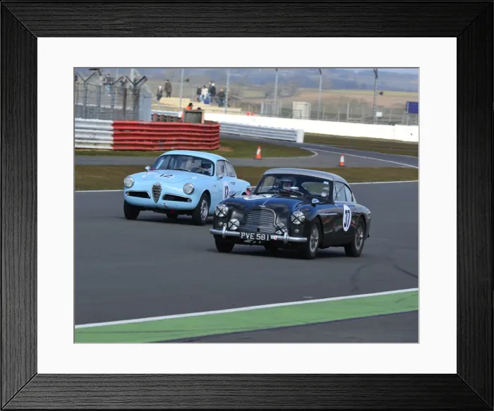 Framed Print : CJ3 2186 Louis Frankel, Alfa Romeo Giulietta Sprint, Nigel Grice, Aston Martin DB2-4 MkII Framed Print : CJ3 2186 Louis Frankel, Alfa Romeo Giulietta Sprint, Nigel Grice, Aston Martin DB2-4 MkII