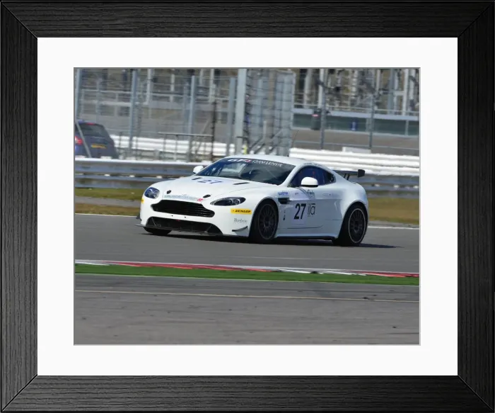 Framed Print : CJ3 2321 Kevin Norville, Aston Martin GT4 Framed Print : CJ3 2321 Kevin Norville, Aston Martin GT4