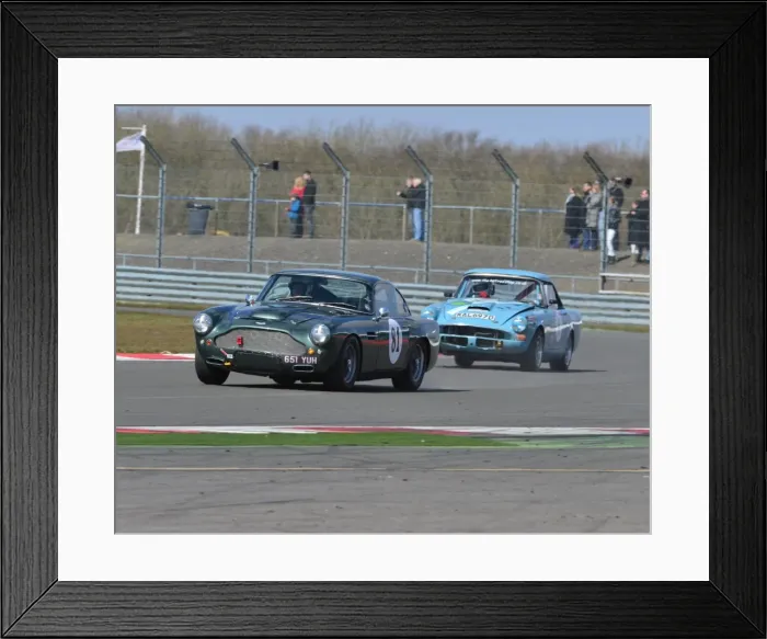 Framed Print : CJ3 2352 Martin Brewer, Aston Martin DB4, 651 YUH Framed Print : CJ3 2352 Martin Brewer, Aston Martin DB4, 651 YUH