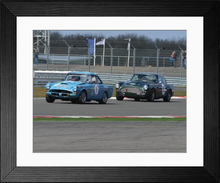 Framed Print : CJ3 2384 Tristan Bradfield, Sunbeam Tiger