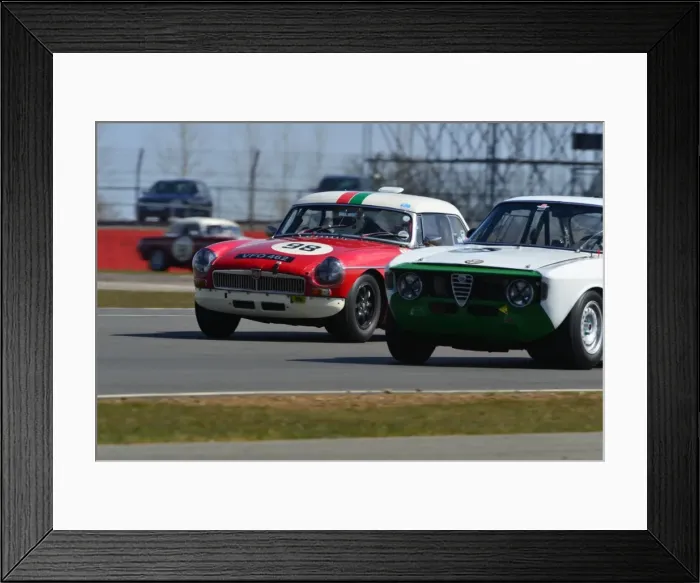 Framed Print : CJ3 2518 Paul Latimer, MGB, Paul Chase-Gardener, Alfa Romeo Framed Print : CJ3 2518 Paul Latimer, MGB, Paul Chase-Gardener, Alfa Romeo
