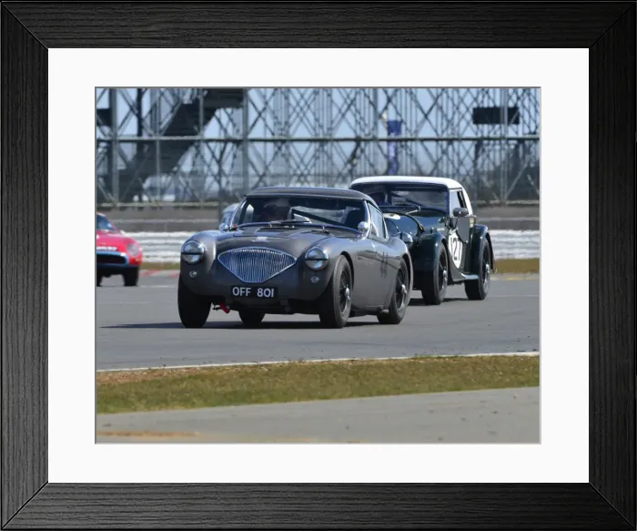 Framed Print : CJ3 2556 Mike Thorne, Austin Healey 100M Framed Print : CJ3 2556 Mike Thorne, Austin Healey 100M