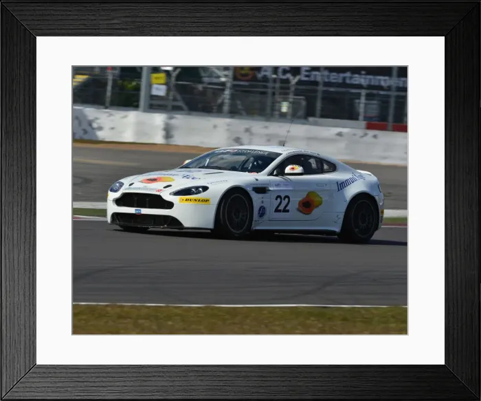 Framed Print : CJ3 2692 Olivier Bouche, Andrew Jarman, Aston Martin GT4 Framed Print : CJ3 2692 Olivier Bouche, Andrew Jarman, Aston Martin GT4