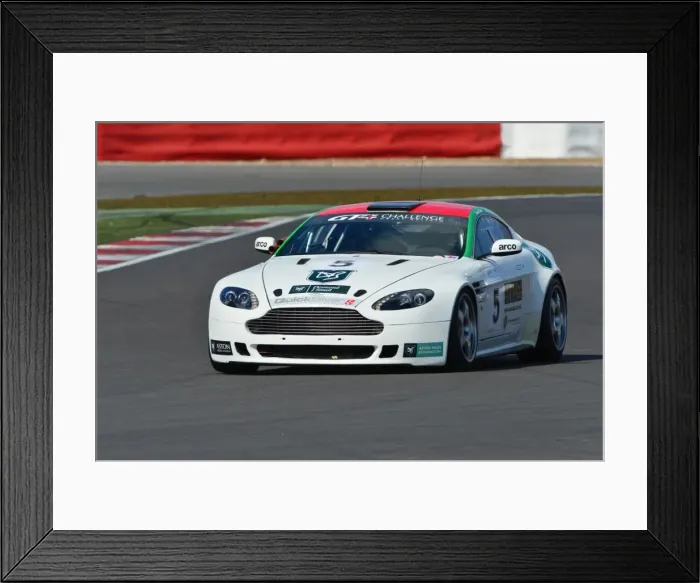 Framed Print : CJ3 2717 Desmond Smail, Aston Martin N24 Framed Print : CJ3 2717 Desmond Smail, Aston Martin N24