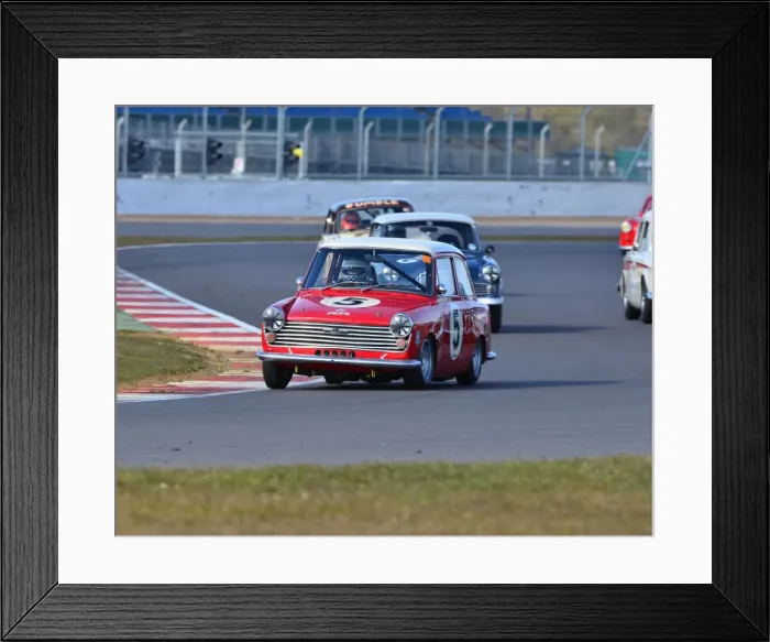 Framed Print : CJ3 2781 Desmond Smail, Austin A40 Framed Print : CJ3 2781 Desmond Smail, Austin A40