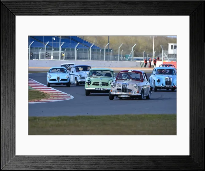 Framed Print : CJ3 2796 John Polson, Sholto Gilbertson-Hart, Riley 1-5, Gavin Watson, Borgward Isabella TS