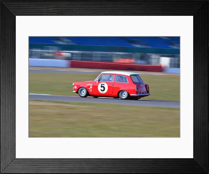 Framed Print : CJ3 2855 Desmond Smail, Austin A40 Framed Print : CJ3 2855 Desmond Smail, Austin A40