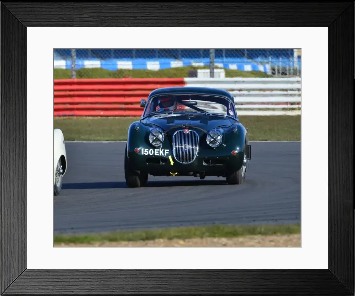 Framed Print : CJ3 2902 Andrew Keith Lucas, Jaguar XK150