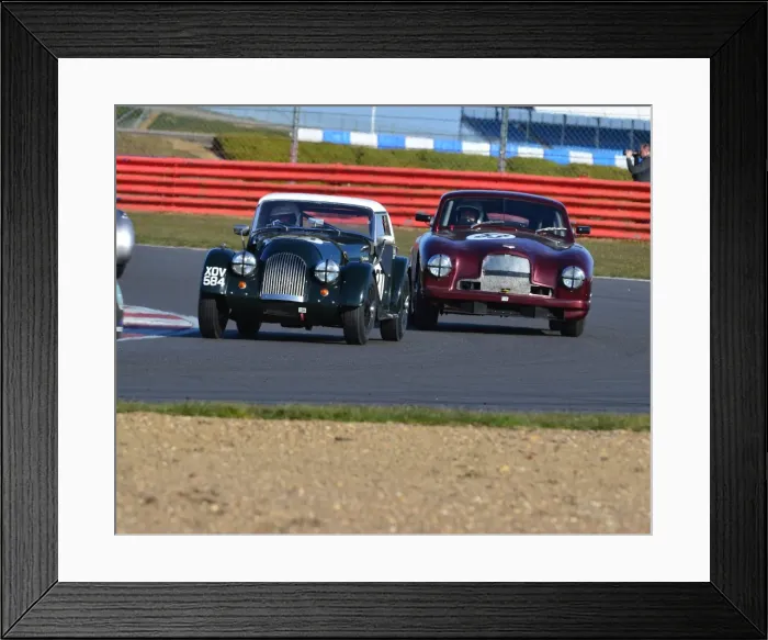Framed Print : CJ3 2944 Mark Hoble, Morgan Plus 4 David Reed, Aston Martin BD2 Framed Print : CJ3 2944 Mark Hoble, Morgan Plus 4 David Reed, Aston Martin BD2