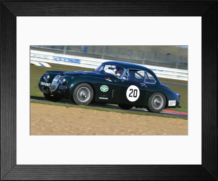 Framed Print : CJ3 2985 Andrew Keith Lucas, Jaguar XK150