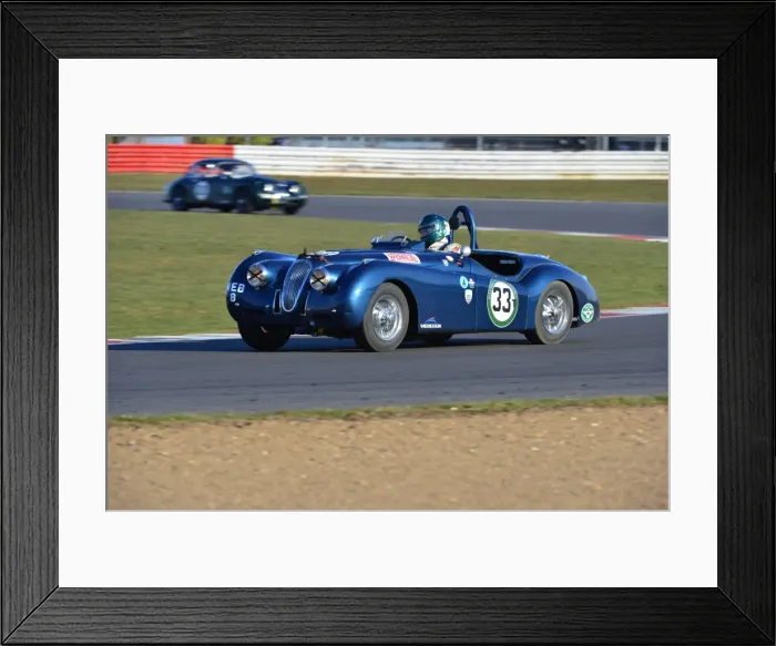 Framed Print : CJ3 3057 Nigel Webb, Jaguar XK 120 Framed Print : CJ3 3057 Nigel Webb, Jaguar XK 120