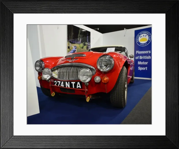 Framed Print : CJ3 0568 Austin Healey, 274 NTA Framed Print : CJ3 0568 Austin Healey, 274 NTA