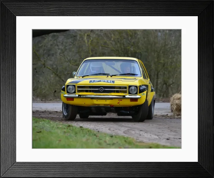 Framed Print : CJ3 0722 Paul Howarth, Opel Ascona Framed Print : CJ3 0722 Paul Howarth, Opel Ascona