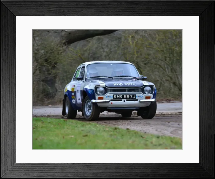 Framed Print : CJ3 0724 Ian Gwynne, Ford Escort MK1 RS1600 Framed Print : CJ3 0724 Ian Gwynne, Ford Escort MK1 RS1600