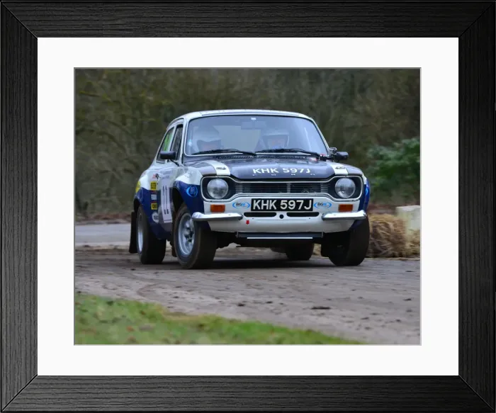Framed Print : CJ3 0725 Ian Gwynne, Ford Escort MK1 RS1600 Framed Print : CJ3 0725 Ian Gwynne, Ford Escort MK1 RS1600