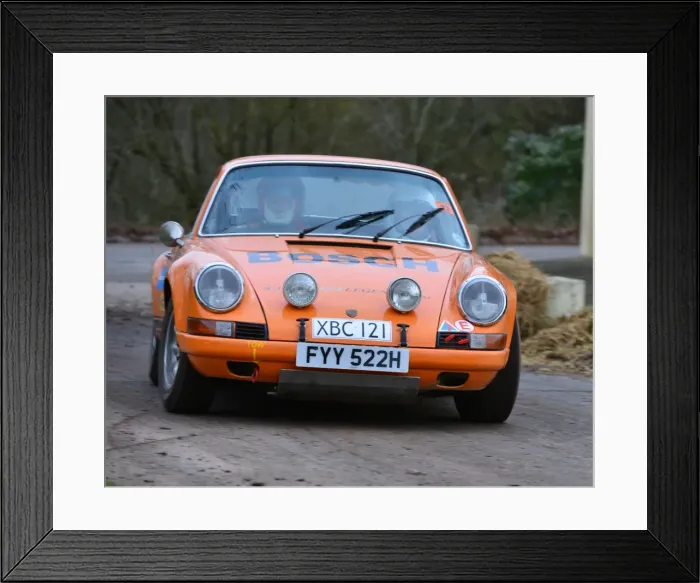 Framed Print : CJ3 0739 John Anderson, Porsche 911 ST Framed Print : CJ3 0739 John Anderson, Porsche 911 ST