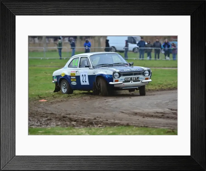 Framed Print : CJ3 0817 Ian Gwynne, Ford Escort MK1 RS1600 Framed Print : CJ3 0817 Ian Gwynne, Ford Escort MK1 RS1600