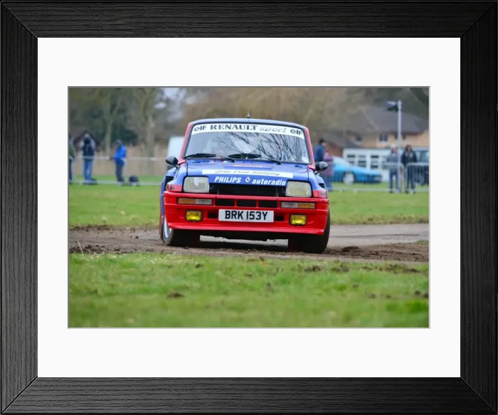 Framed Print : CJ3 0821 John Price, Renault 5 Turbo 1 Framed Print : CJ3 0821 John Price, Renault 5 Turbo 1