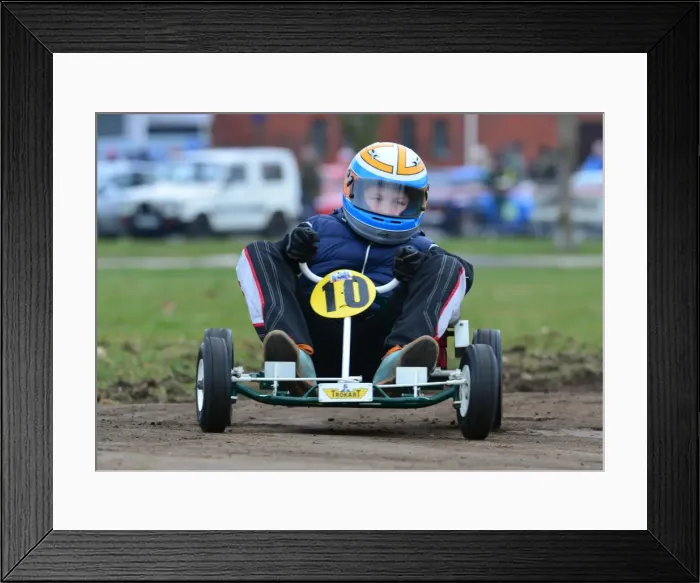 Framed Print : CJ3 0649 Ed Thurston, Trokart-Clinton Framed Print : CJ3 0649 Ed Thurston, Trokart-Clinton