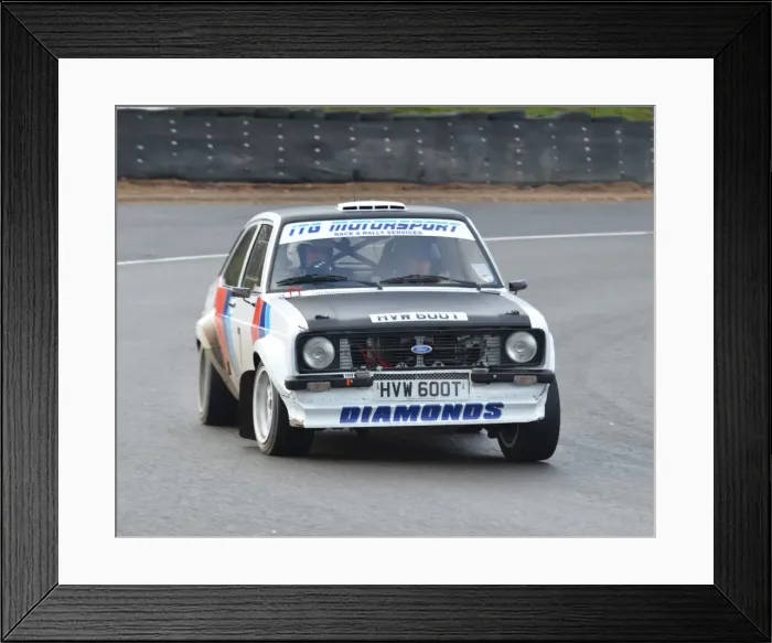 Framed Print : CJ5 2922 Paul Silverfox Diamond, Steve Cox, Ford Escort Framed Print : CJ5 2922 Paul Silverfox Diamond, Steve Cox, Ford Escort