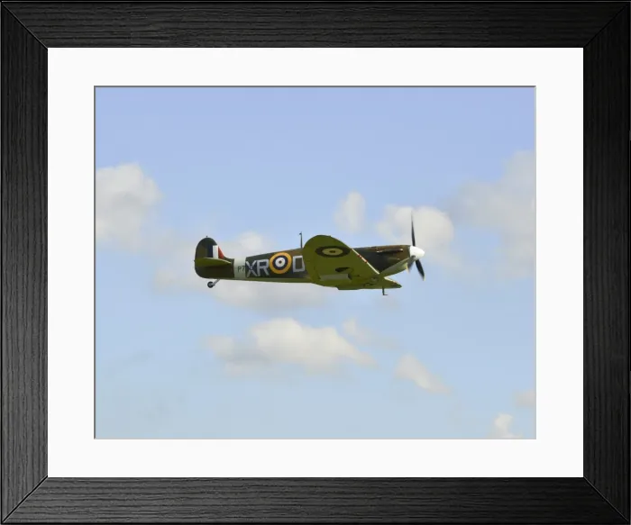 Framed Print : CJ4 6502 Supermarine Spitfire Mk1a, P7308, XR-D Framed Print : CJ4 6502 Supermarine Spitfire Mk1a, P7308, XR-D