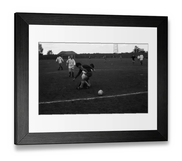 Framed Print : CJMF37 003 Elton John Jimmy Hill