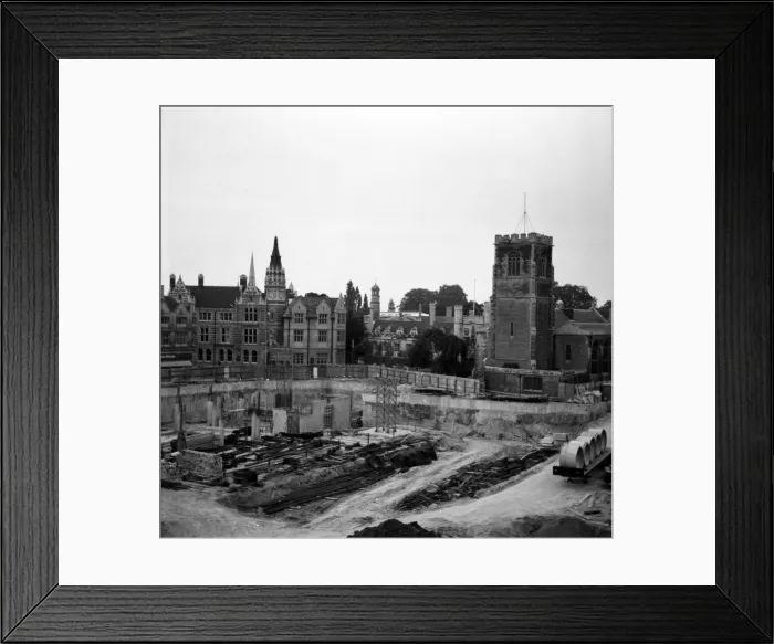 Framed Print : CJMF 134a Lion Yard redevelopment Framed Print : CJMF 134a Lion Yard redevelopment