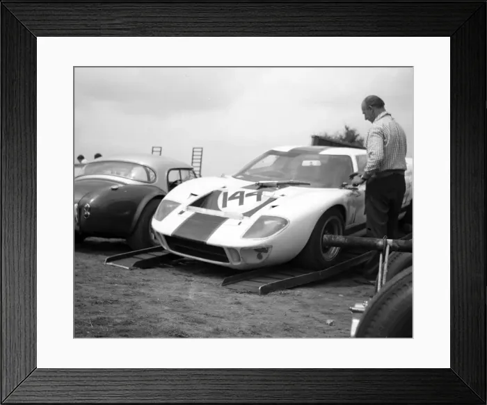 Framed Print : CJMF 047b Ford GT40 Framed Print : CJMF 047b Ford GT40