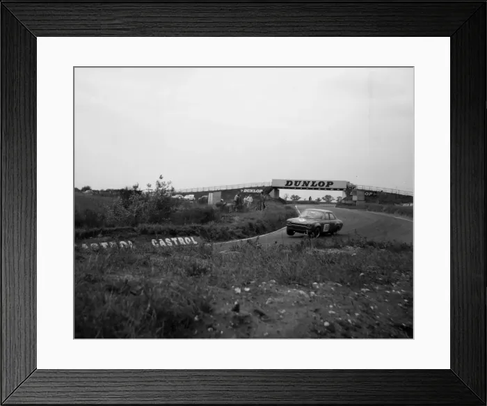 Framed Print : CJMF 049 Escort Mk1 Snetterton Framed Print : CJMF 049 Escort Mk1 Snetterton
