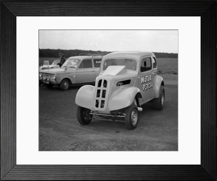 Framed Print : CJMF 099a Bob Gleadow Motor Psycho