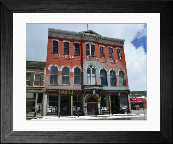 Framed Print : CJ3 3200 Tabor Opera House Framed Print : CJ3 3200 Tabor Opera House