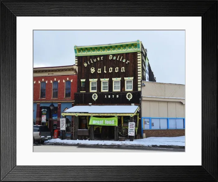Framed Print : CJ3 3208 Silver Dollar Saloon, Leadville Framed Print : CJ3 3208 Silver Dollar Saloon, Leadville