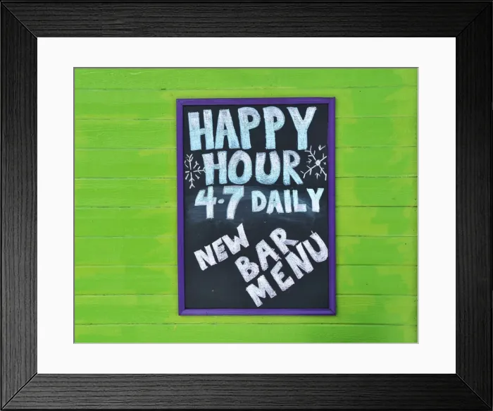 Framed Print : CJ3 3212 Happy Hour Framed Print : CJ3 3212 Happy Hour