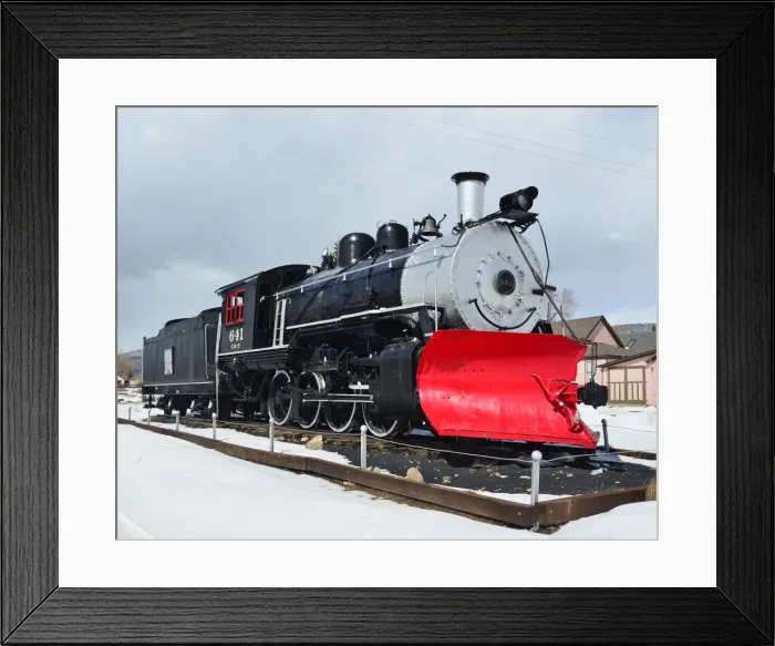 Framed Print : CJ3 3215 Locomotive 641 Colorado and Southern Railway Framed Print : CJ3 3215 Locomotive 641 Colorado and Southern Railway
