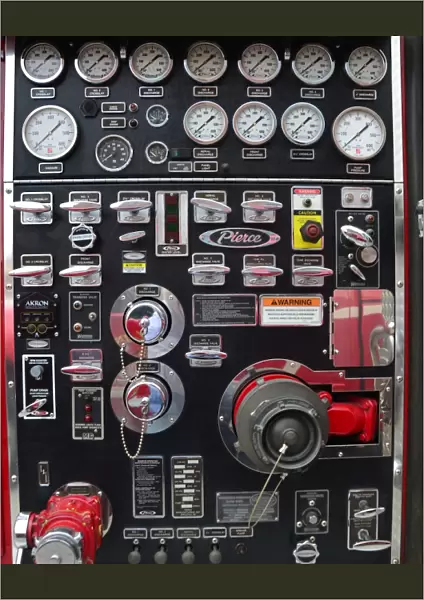 CJ3 3291 Fire Engine Control Panel