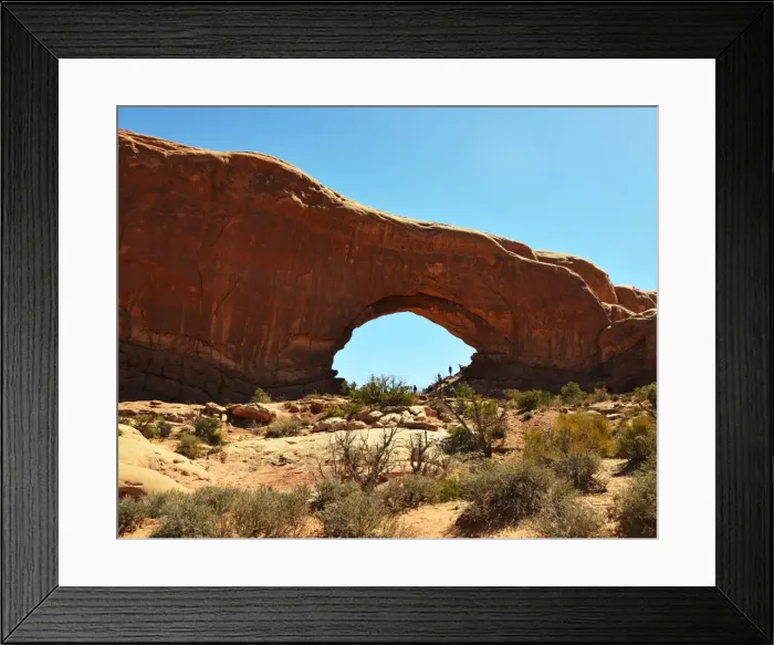 Framed Print : CJ3 3352 North Window