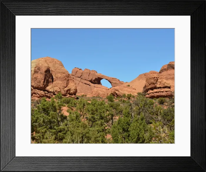 Framed Print : CJ3 3432 Skyline Arch Framed Print : CJ3 3432 Skyline Arch