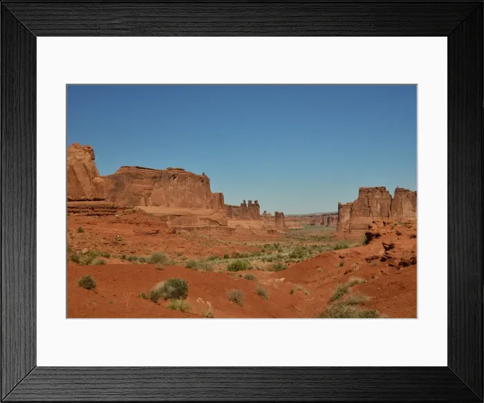 Framed Print : CJ3 3329 Arches vista Framed Print : CJ3 3329 Arches vista