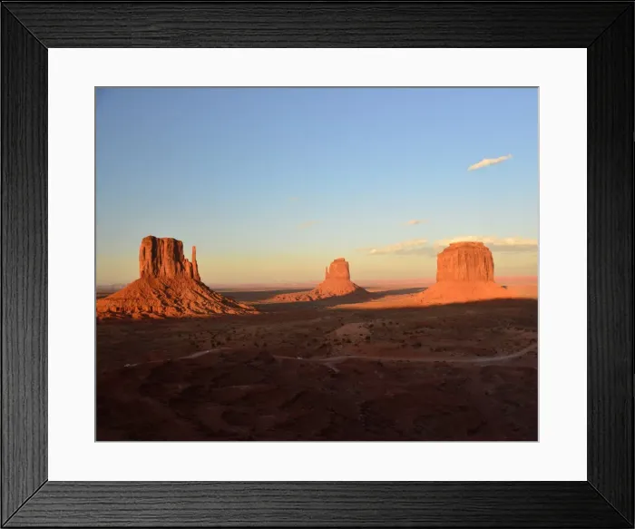 Framed Print : CJ3 3481 Sunset Monument Valley Framed Print : CJ3 3481 Sunset Monument Valley