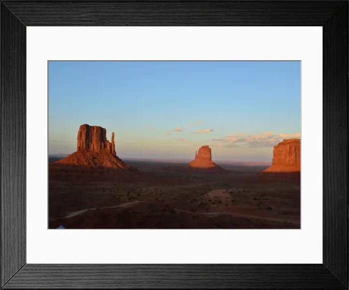 Framed Print : CJ3 3501 Sunset Monument Valley Framed Print : CJ3 3501 Sunset Monument Valley