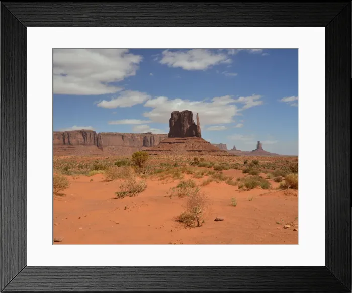 Framed Print : CJ3 3568 Monument Valley Navajo Tribal Park