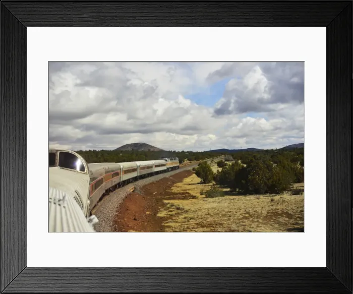 Framed Print : CJ3 3684 train view Framed Print : CJ3 3684 train view