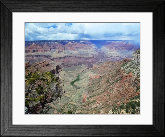 Framed Print : CJ3 3765 Grand Canyon vista Framed Print : CJ3 3765 Grand Canyon vista