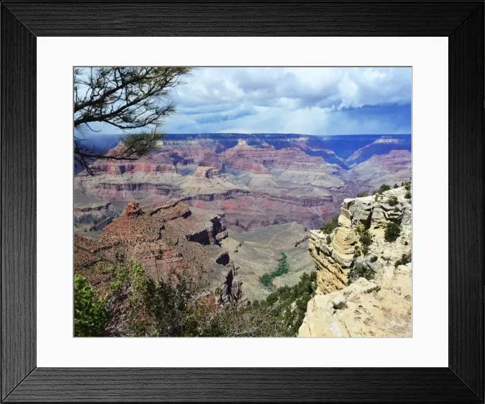 Framed Print : CJ3 3785 Grand Canyon vista Framed Print : CJ3 3785 Grand Canyon vista