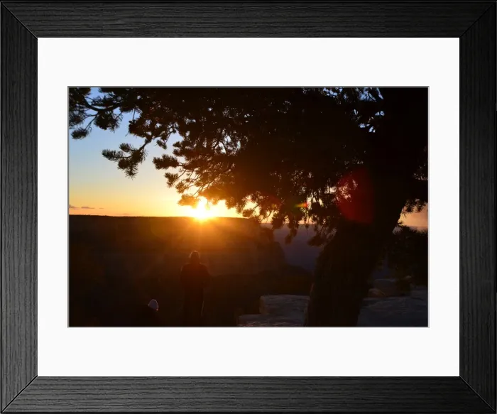 Framed Print : CJ3 3858 Setting sun, Grand Canyon Framed Print : CJ3 3858 Setting sun, Grand Canyon