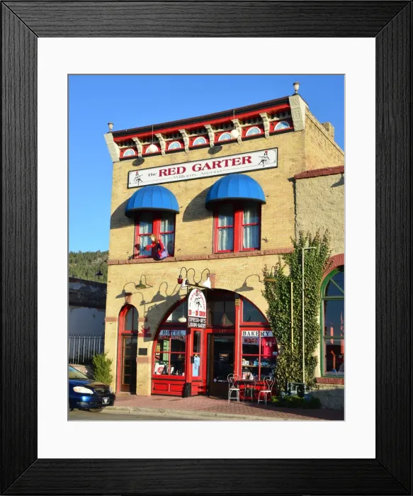 Framed Print : CJ3 4002 The Red Garter Framed Print : CJ3 4002 The Red Garter