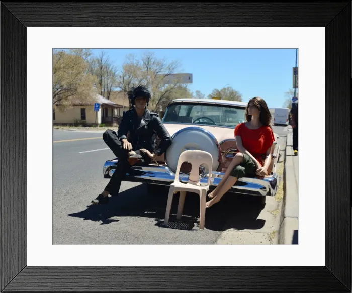 Framed Print : CJ3 4053 Pink, Ford Edsel Framed Print : CJ3 4053 Pink, Ford Edsel